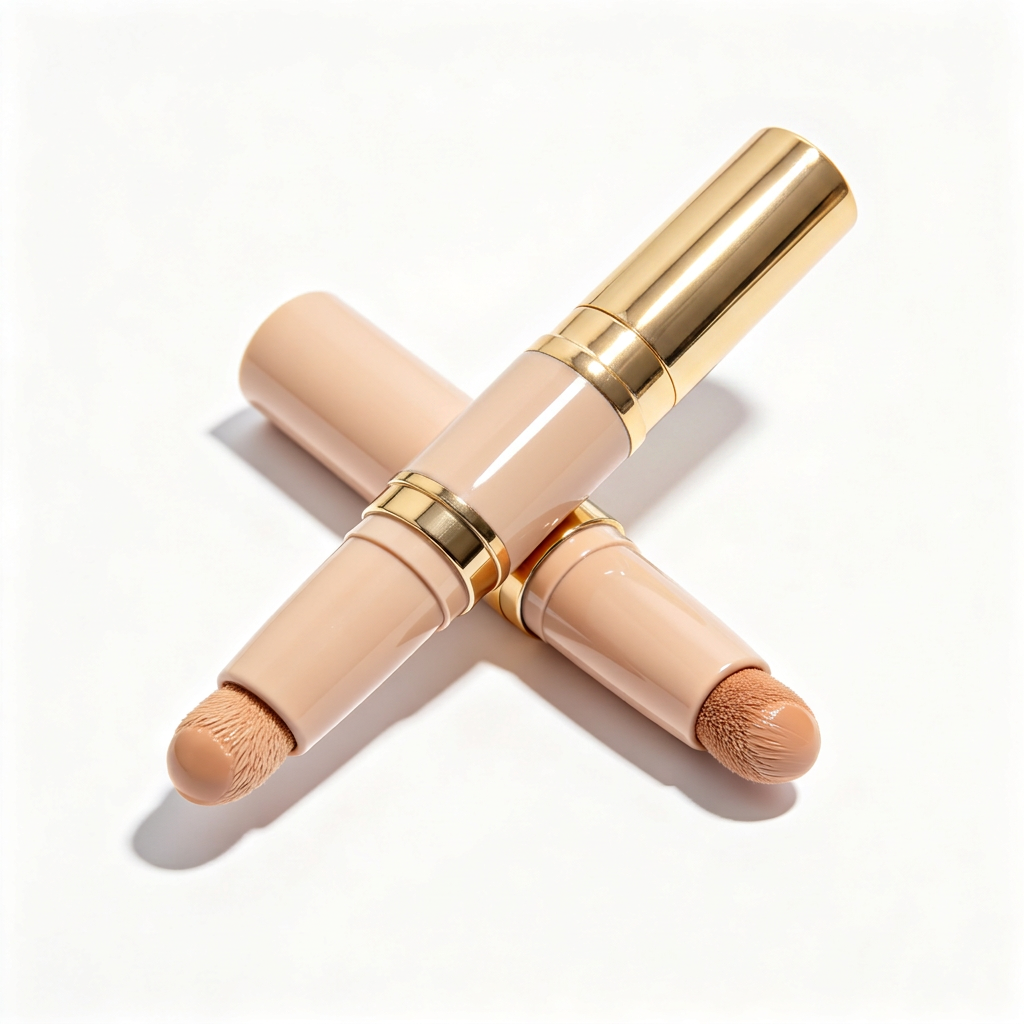 Beige body and gold-tone accent details.