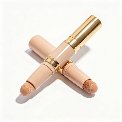 Beige body and gold-tone accent details.